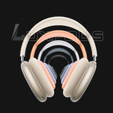 LuxPods Max -ANC Wireless Over-Ear Headphones, Transparency Mode, Personalized Spatial Audio, Dolby Atmos 45Hr Battery & Deep Bass