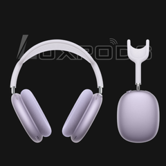LuxPods Max -ANC Wireless Over-Ear Headphones, Transparency Mode, Personalized Spatial Audio, Dolby Atmos 45Hr Battery & Deep Bass
