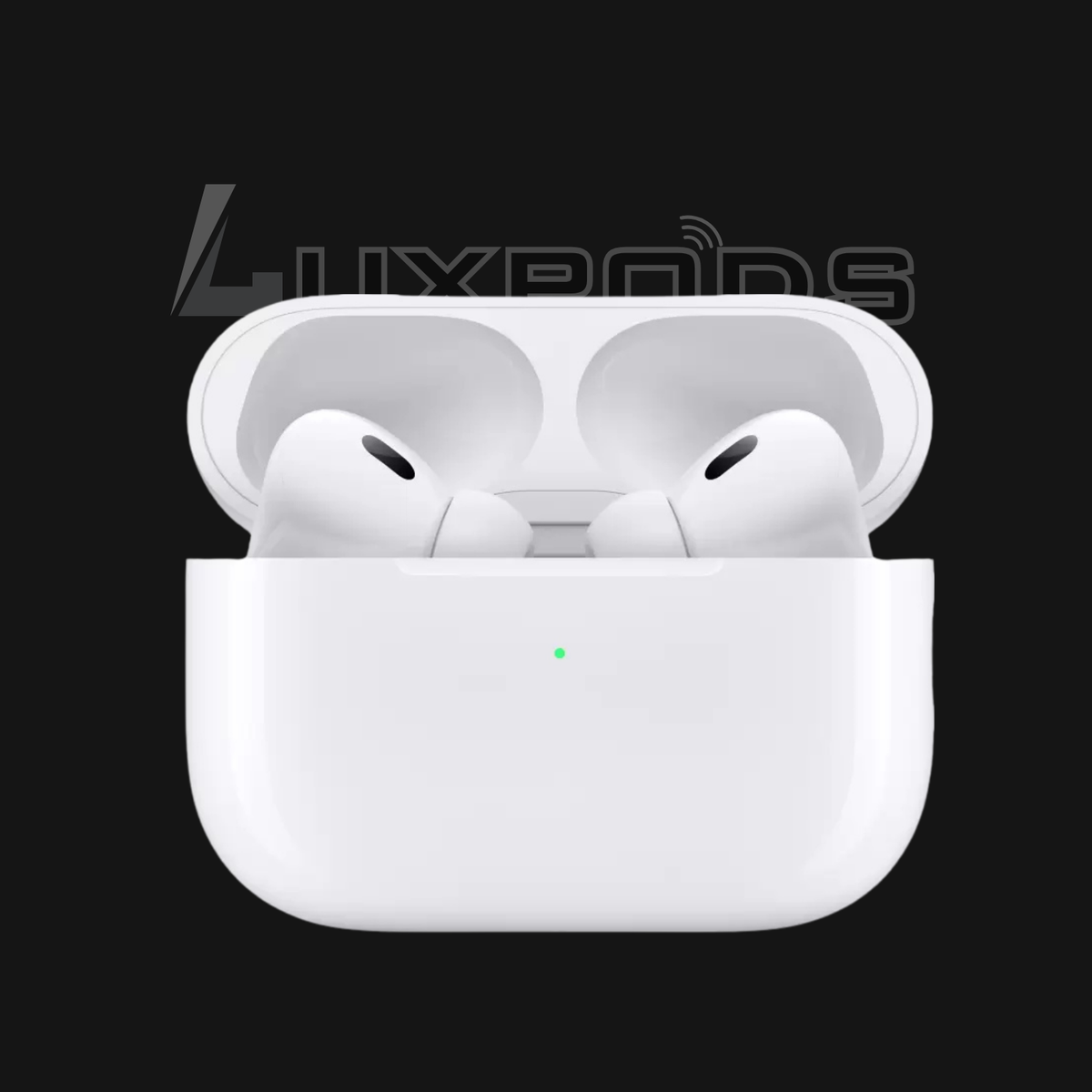 LuxPods Pro (2nd generation) with 100% Active Noise Cancellation,70H Battery, 100% Hassle-Free 6 Month Warranty With FREE Silicone Case