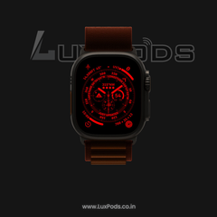 Lux Watch Ultra 2 [GPS + Cellular | 49mm] Sports Watch | Premium Build | Precision GPS | Bluetooth Calling | ON/OFF Logo | FREE 2 Extra Straps
