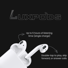 LuxPods (2nd Generation)  100% Original Quality | 6-Month Hassle-Free Warranty | FREE Premium Silicone Case